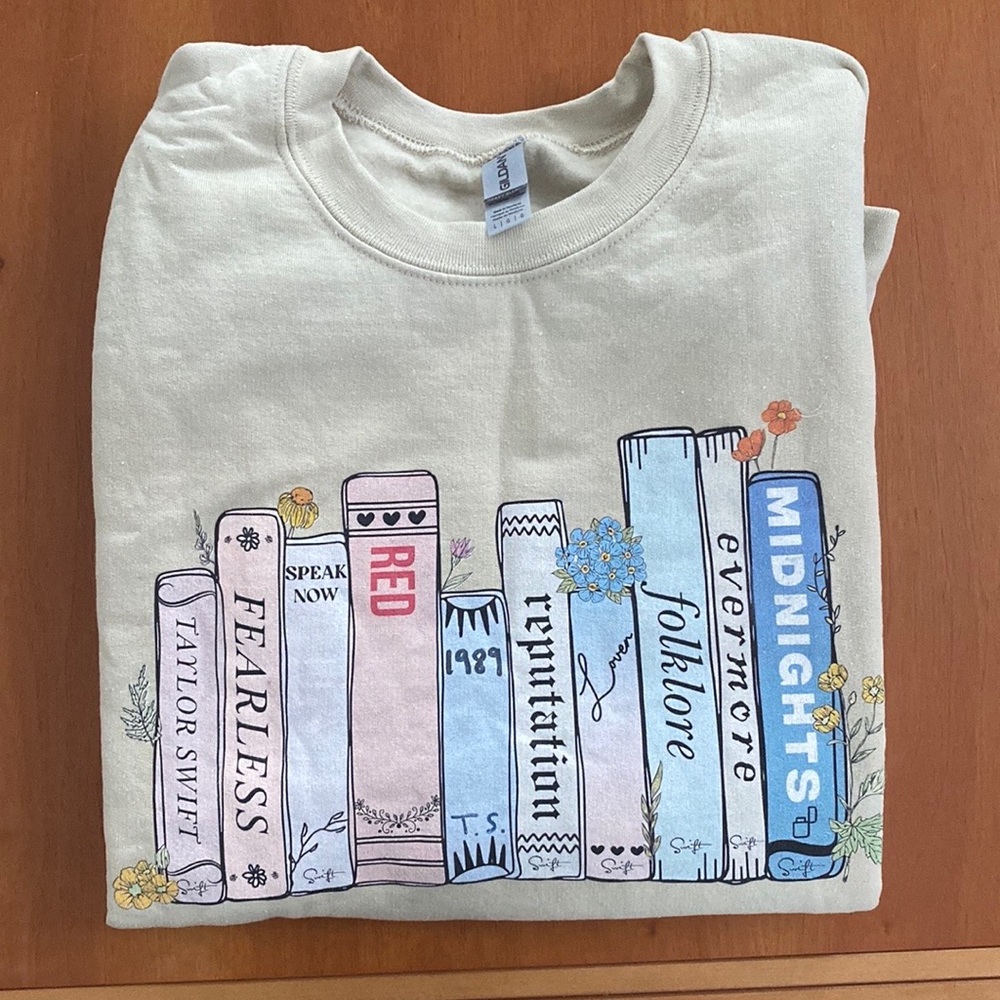 Taylor Swift albums crewneck sweatshirt